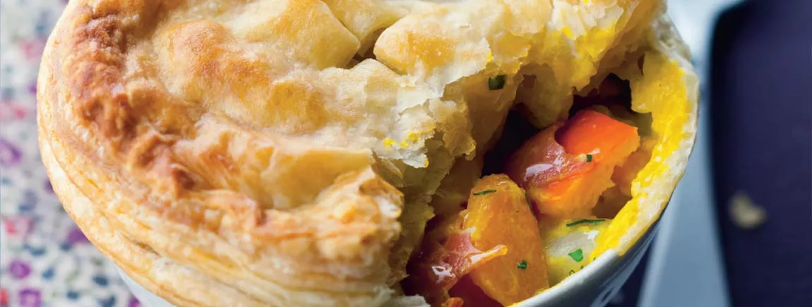 Tourte aux légumes et lonzo Tourte aux légumes