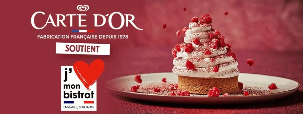 Carte d’Or soutient J’aime mon bistrot Soutien restaurateurs cafés hôtels confinement solidarité covid19 coronavirus