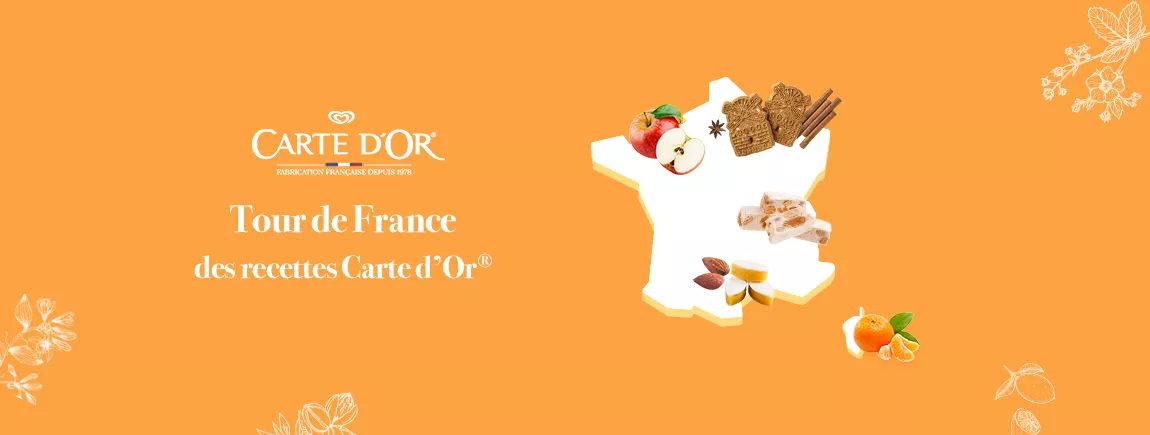 Un voyage culinaire avec nos ambassadrices Carte d’Or® Tour de France des recettes Carte d’Or®