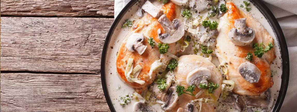 Fricassée de poulet avec Maizena® Fricassé de poulet avec Maizena®