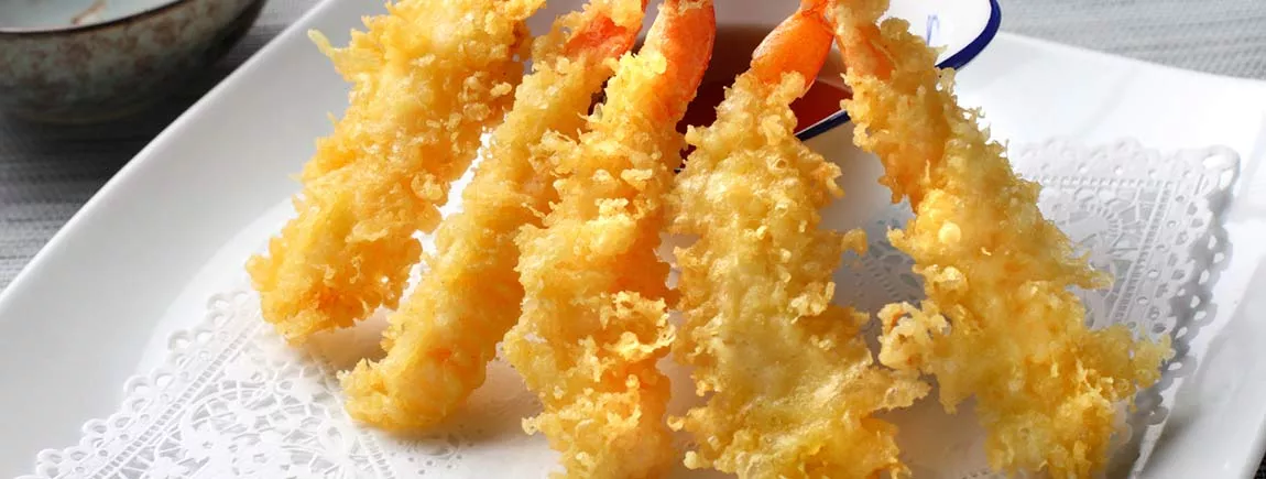 Tempura de crevettes: à dévorer d'urgence ! Beignets de langoustines avec Amora®