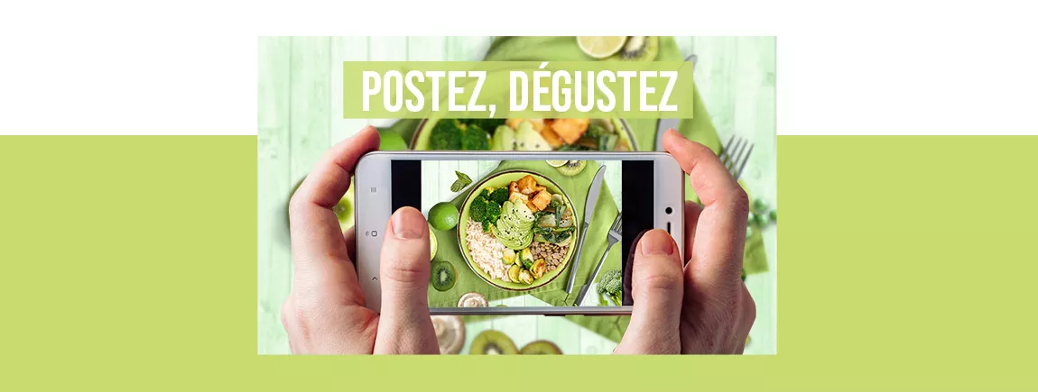 Des assiettes monochromes