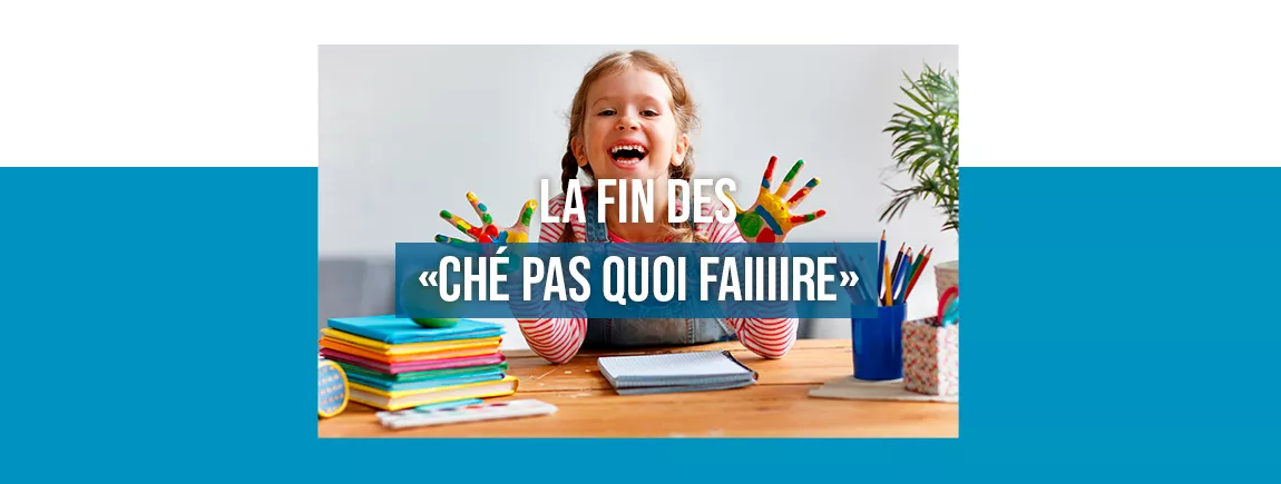 Des activités créatives pour les enfants 