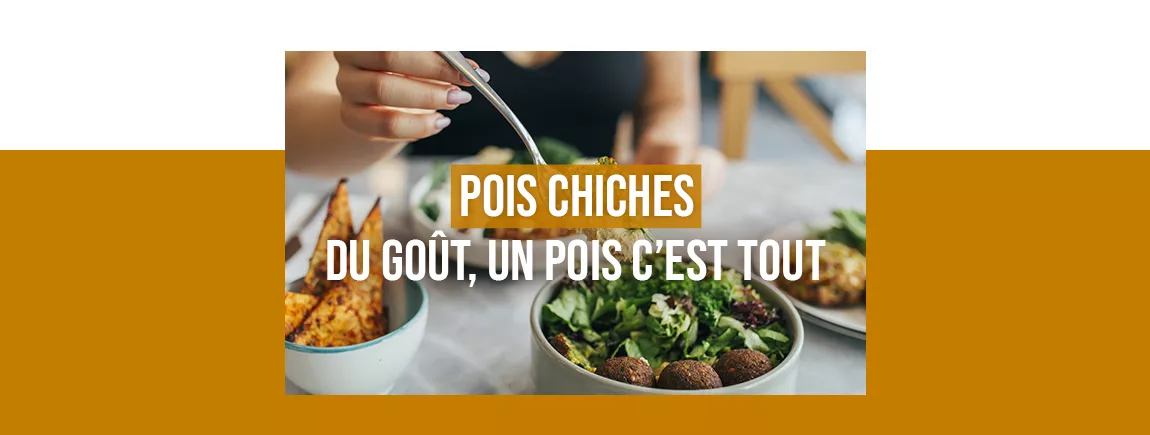 Des plats à base de pois chiches 