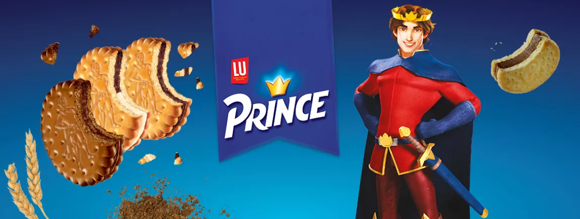 L’histoire de Prince de LU biscuits et prince de lu