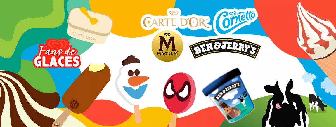 Jouez avec Magnum, Carte d’Or, Cornetto, Ben&Jerry’s et Miko