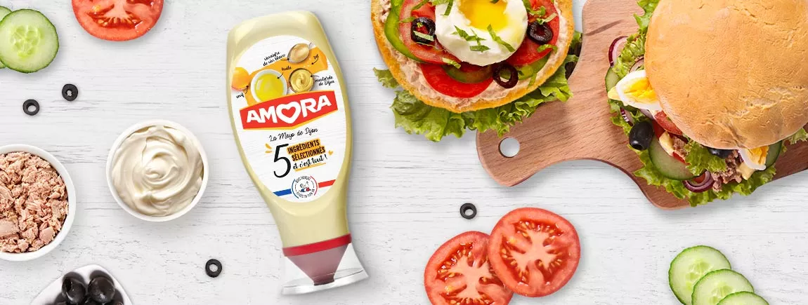 Pan bagnat avec Amora pain bagnat