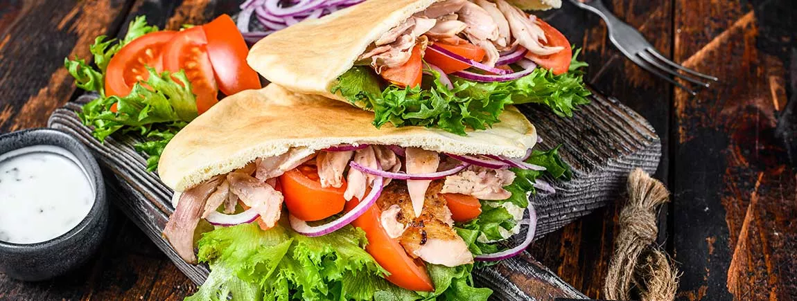Un sandwich grec nommé gyros