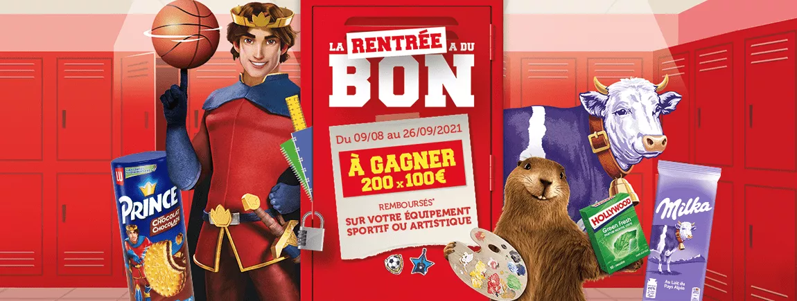 Bien équipés pour la rentrée ! 200 X 100€ remboursés ! Bien équipés pour la rentrée ! 200 X 100€ remboursés !