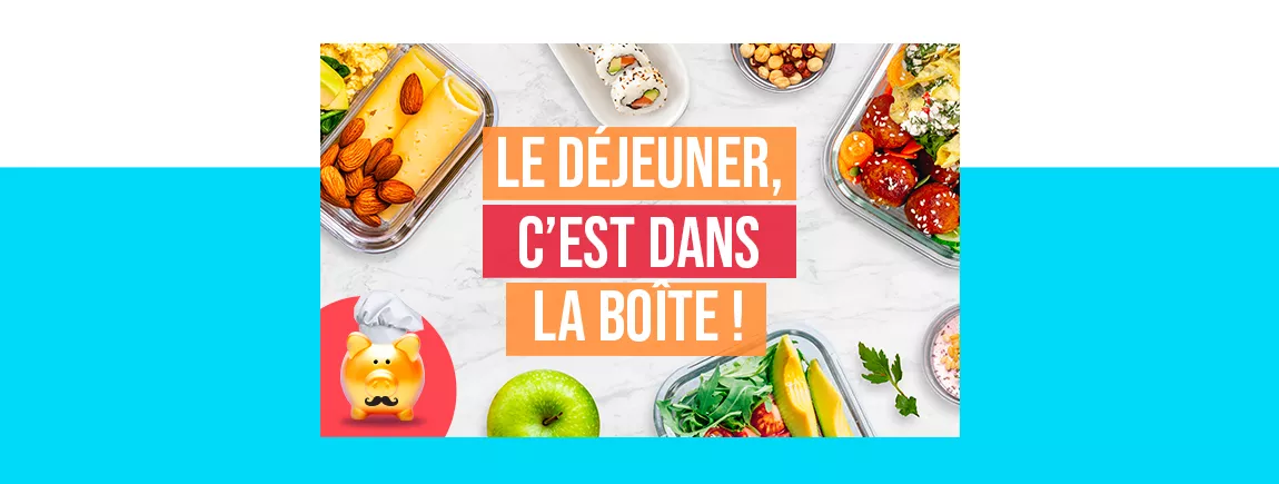 Recettes de déjeuners pratiques à emporter 