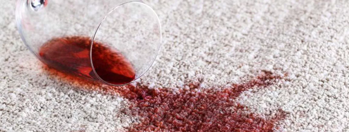 Comment enlever les taches de vin sur différents types de sols Tache de vin sur la moquette