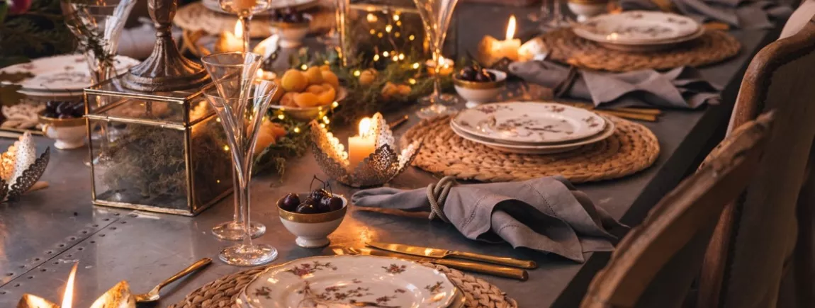 Art de la table de fête transparents sans marque pour la maison