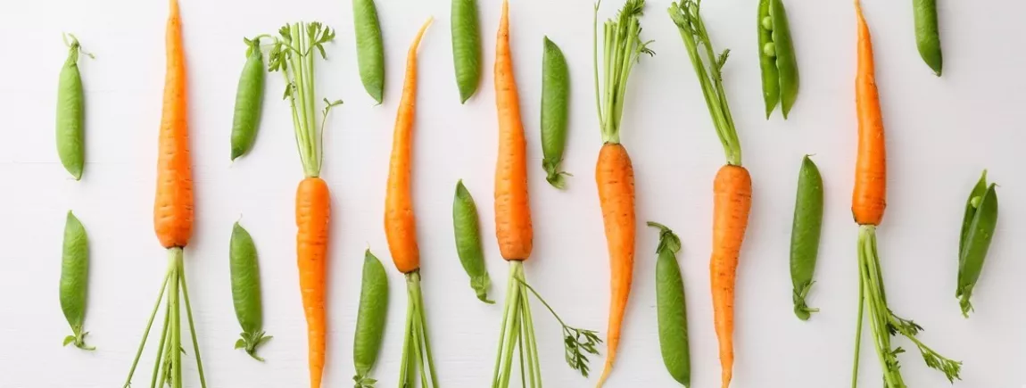 Des carottes et des petits pois