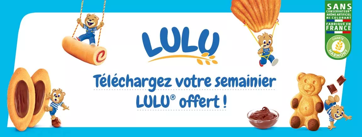 Le semainier LULU à télécharger 