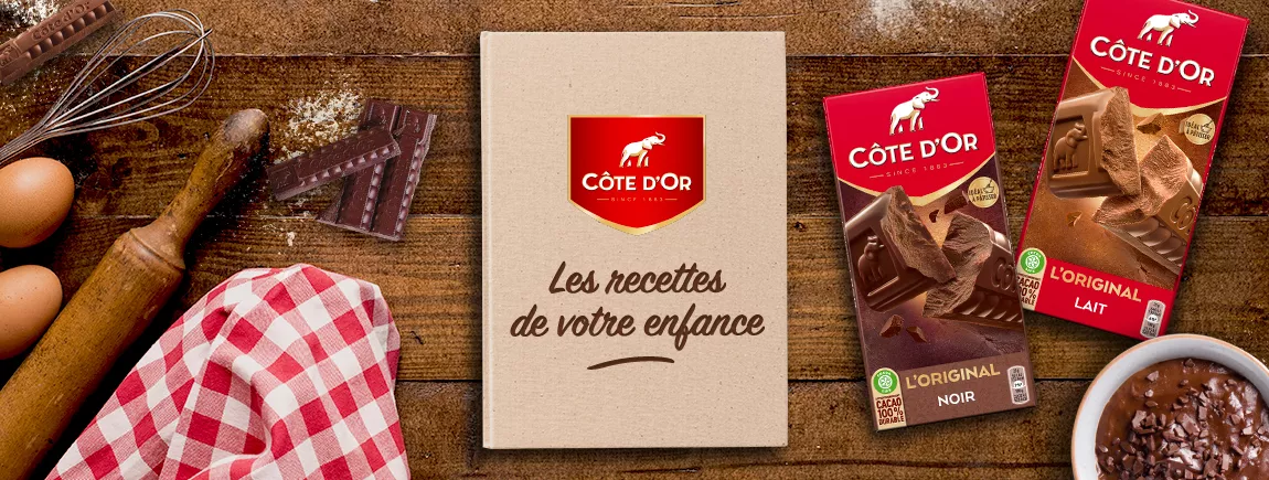 Replongez en enfance avec les recettes Côte d’Or