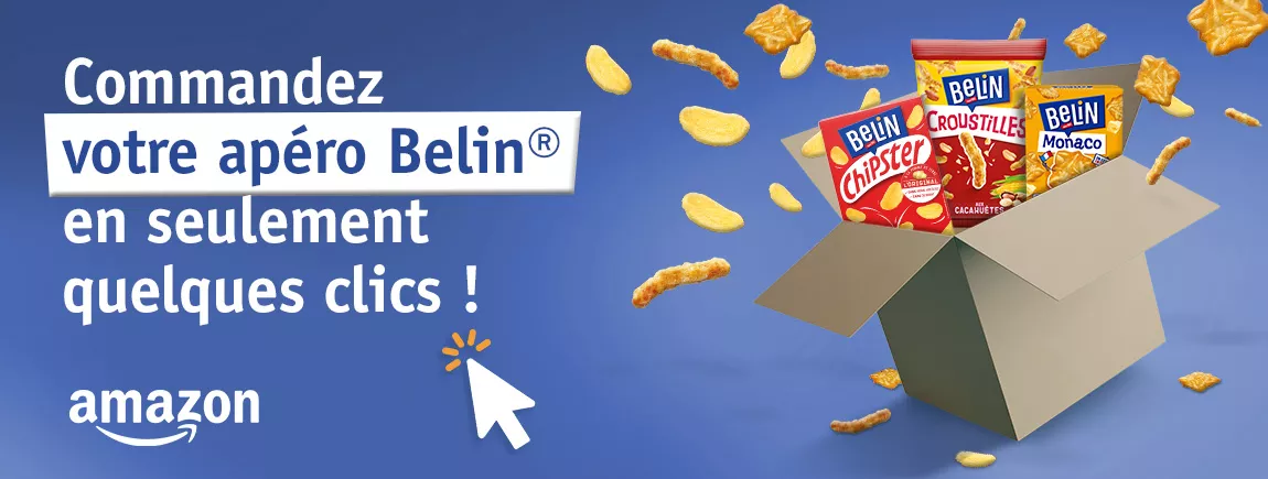 Commandez votre apéro Belin ® en quelques clics !