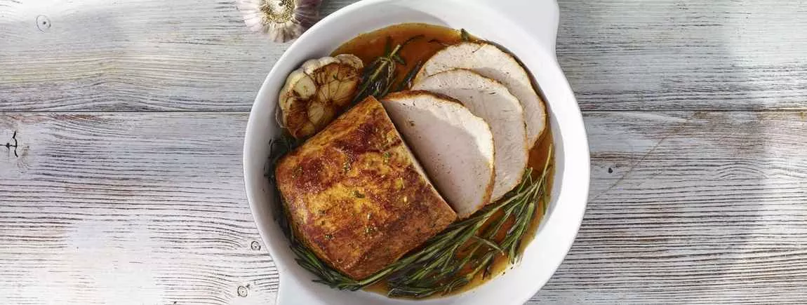 Rôti de porc confit au sirop d’érable avec Knorr ® Rôti de porc confit au sirop d’érable avec Knorr®