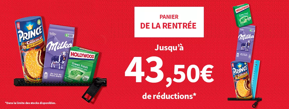 Fond rouge avec des packs et une réduction