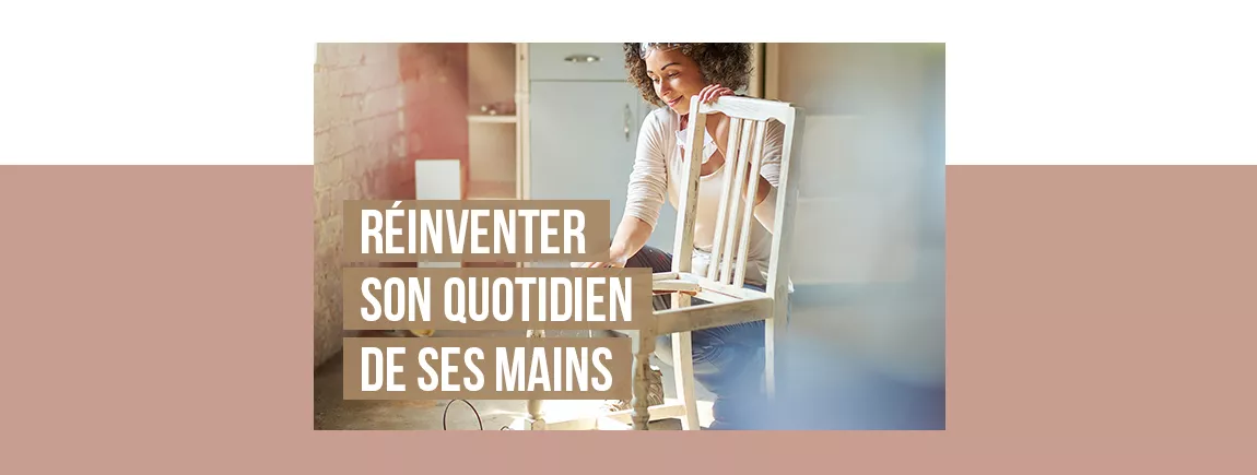 Bricolage fait maison pour un intérieur décoré 