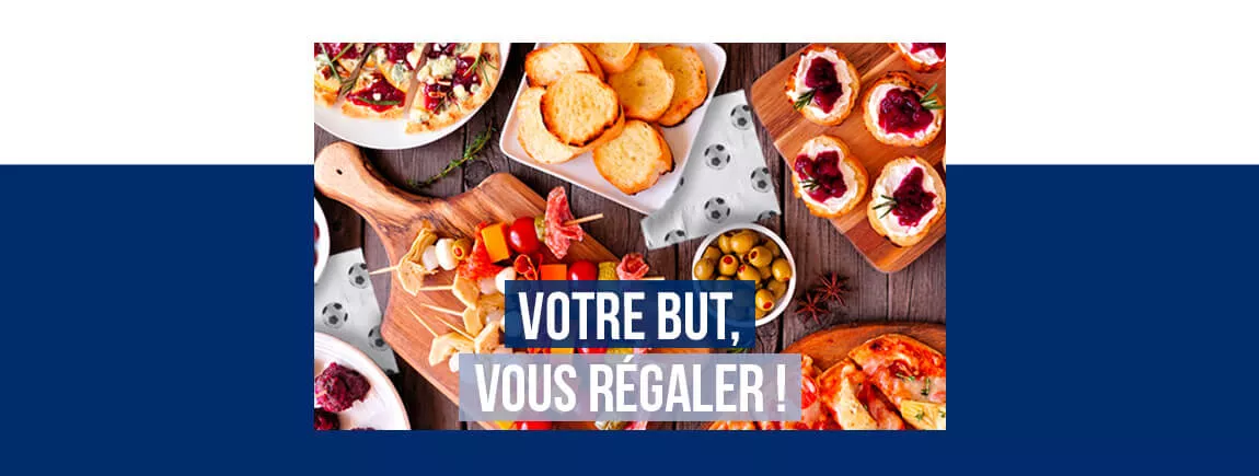 Apéritif gourmand à partager 