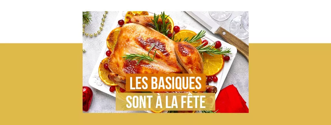 De délicieux repas de fêtes gourmands et économiques !