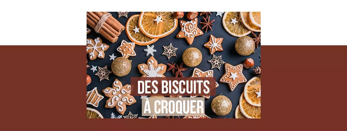 De délicieux biscuits de Noël !