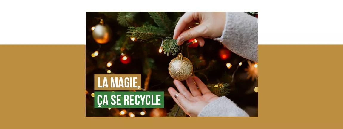 Recycler votre déco de Noël !