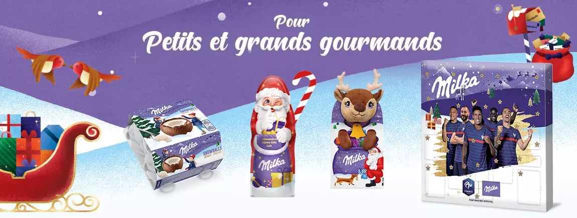 Avec Milka, partagez un délicieux Noël header