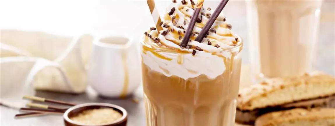 Café liégeois gourmand aux Mikado ® Chocolat au lait