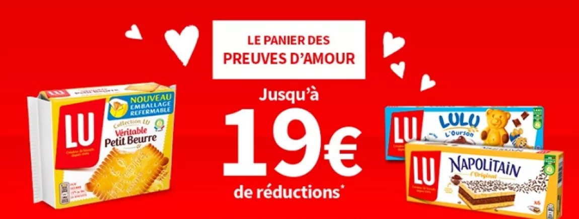 Des packs entourés de cœurs