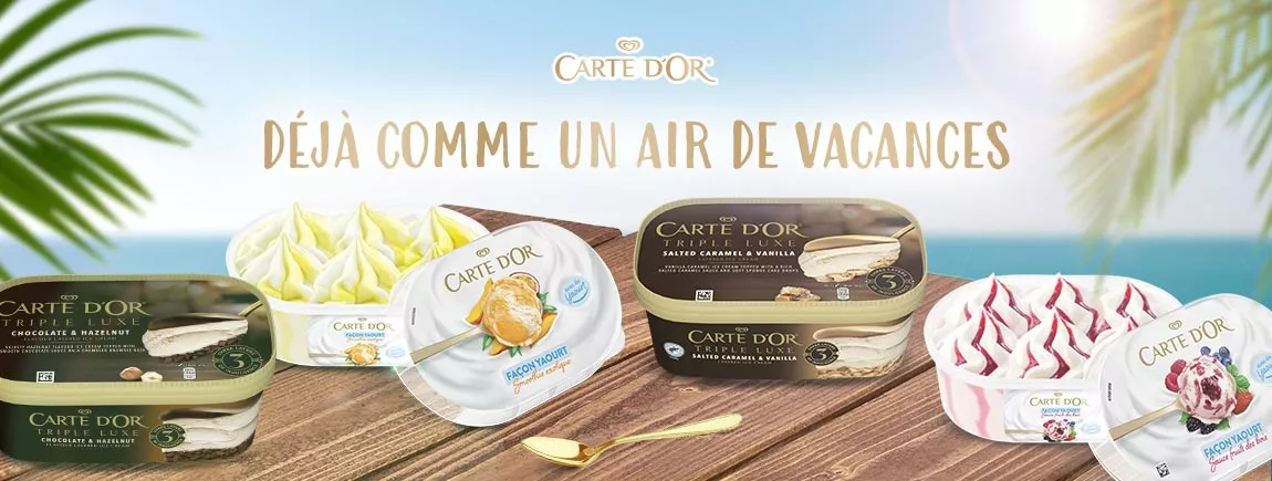 Découvrez nos 2 dernières innovations ! headerCarte d’or lance 2 nouvelles expériences de desserts