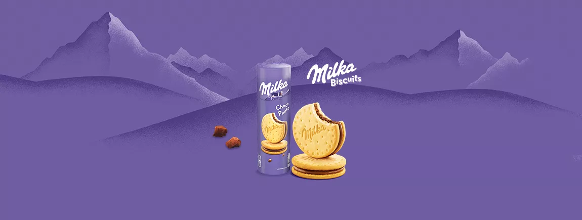 Découvrez le biscuit Choco Pause de Milka ®