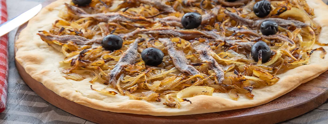 Pissaladière provençale Une pissaladière