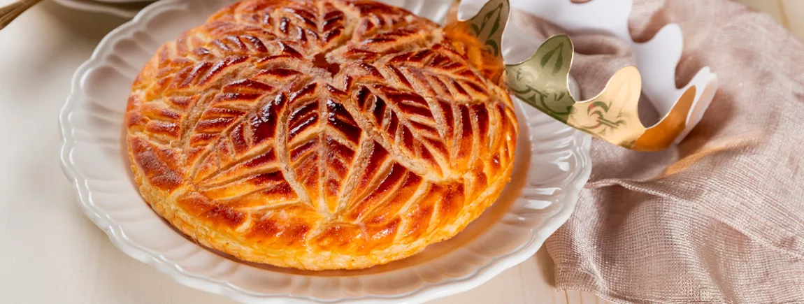 Une galette des rois 