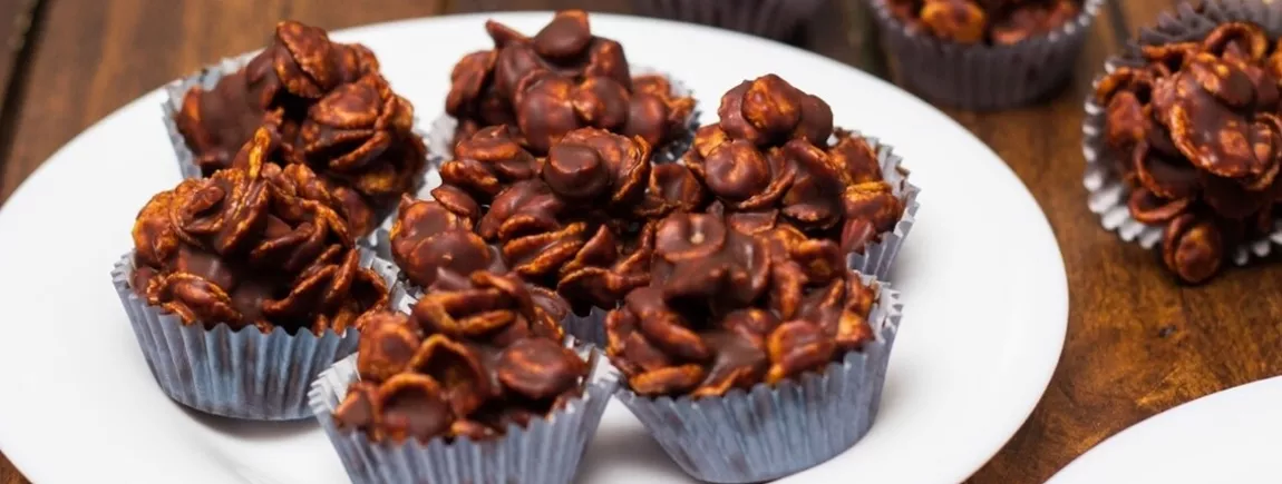 Des roses des sables au chocolat