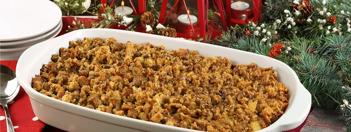 Farce à volaille festive aux biscuits Belin crackers