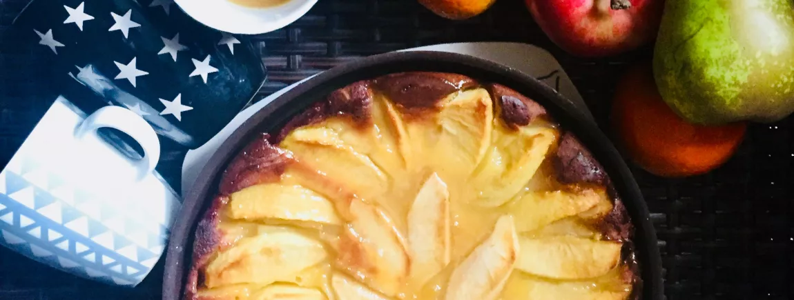 Mon gâteau aux pommes 