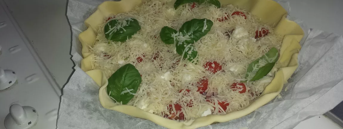quiche lorraine tomate basilic quiche lorraine tomate basilic