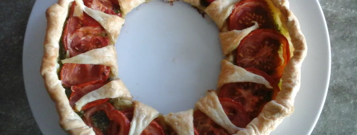 Tarte soleil à la tomate Tarte soleil à la tomate