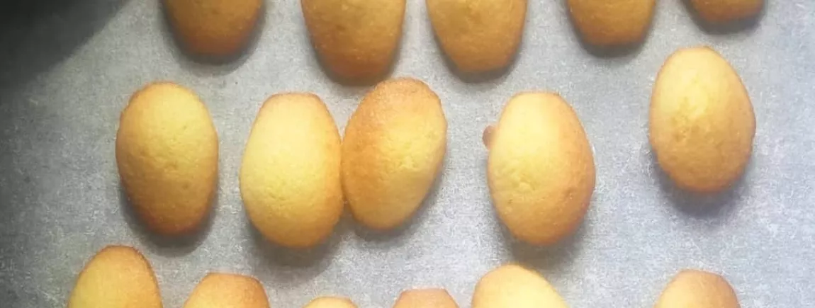 Madeleines de fleur chloe