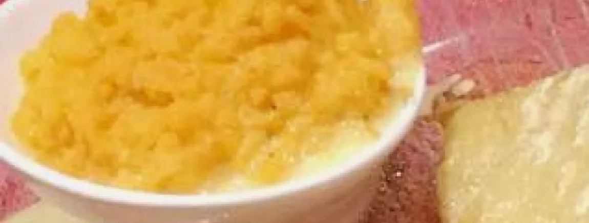 Purée patat carotte cury Purée patat carotte cury