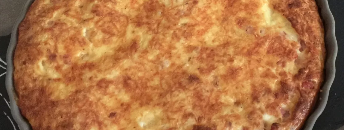 Quiche lorraine (sans pâte)