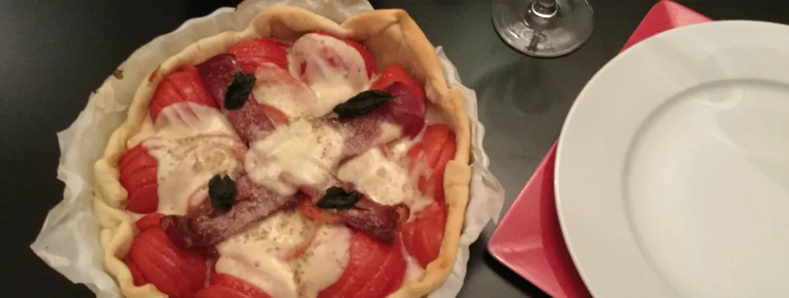 Tarte italienne à la tomate