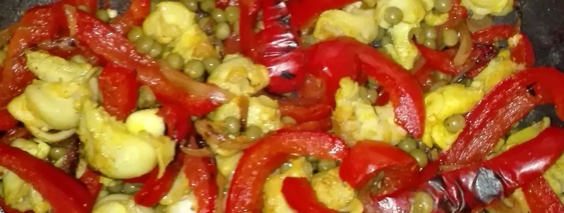 Wok legumes - bulots Wok legumes - bulots