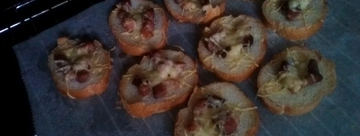 Tartine lardons fromage Tartine lardons fromage