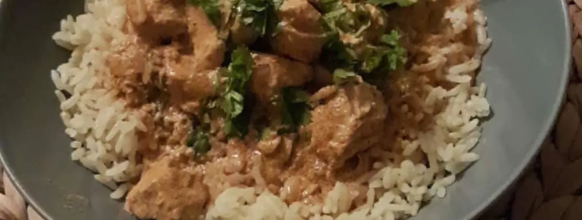 Poulet au curry coco 