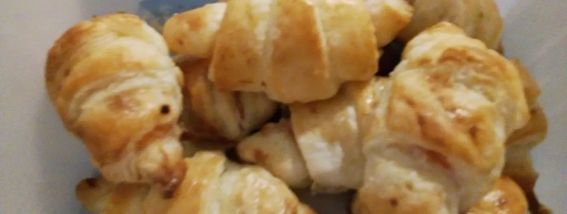 Croissants saumon et Boursin croissant saumon et bousin