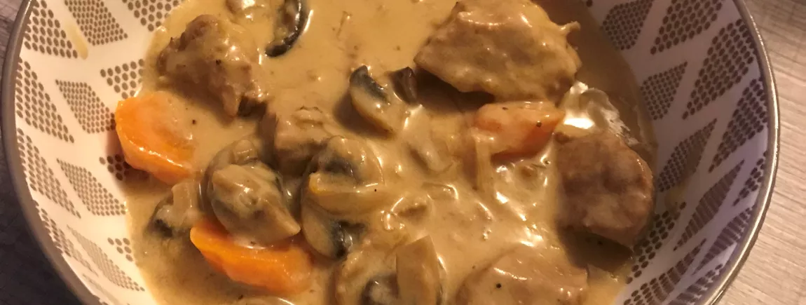 Blanquette de veau allégée