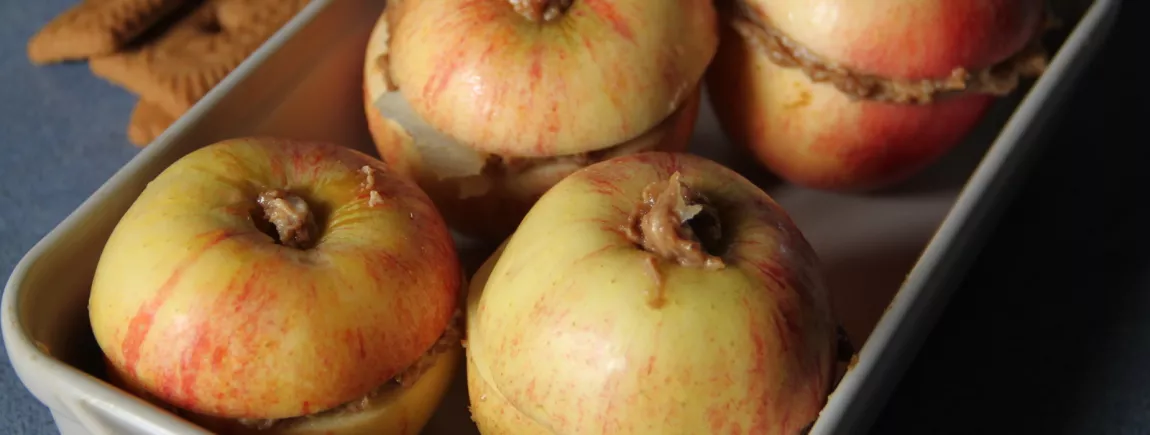 Pommes au four spéculos Pommes au four spéculos