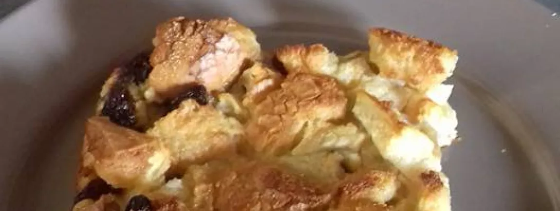 Pudding pomme / raisin pudding pomme / raisin